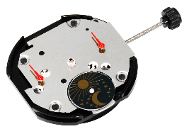 P89B Multi-eyes movement 3 Hands Day-date  Sun, Moon and Star Movement